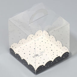 Цена за 5 шт. Коробка кондитерская, сундук, упаковка, Present, 11 х 11 х 11 см