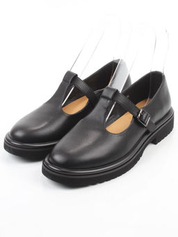 06-M47-13 BLACK Туфли женские (натуральная кожа)