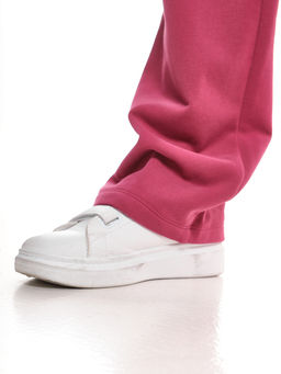 Брюки для девочки 22-6011 брусничный - Mini maxi фото 10