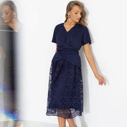 Костюм с юбкой нарядный, Ручаюсь за успех (2 в 1, роскошь) / Новый год - Charutti фото 2