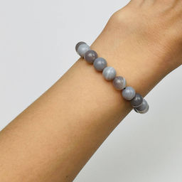 Браслет из Агата серого - Радуга самоцветов фото 2