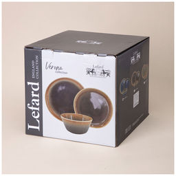 НАБОР ПОСУДЫ ОБЕДЕННЫЙ НА 4 ПЕР. 12 ПР. ЗЕЛЕНЫЙ - Lefard фото 2