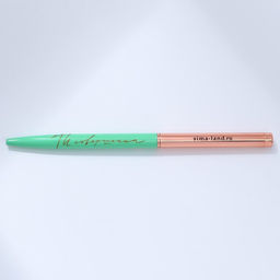 Ручка шариковая, синяя паста, 1.0 мм, металлическая с поворотным механизмом Ты совершенна