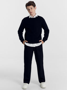 Брюки для мальчиков в черном цвете - Mark formelle фото 4