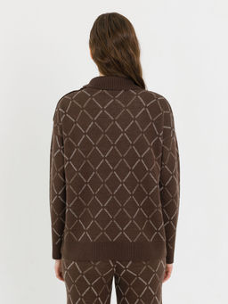 Джемпер вязаный