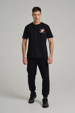 Футболка Черный SHOCK 4 SS Tee - Anta фото 6