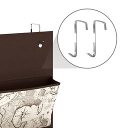 Органайзер подвесной на дверь, 3 жёстких кармана, 2 держателя, 78*33 см Valiant  фото 5