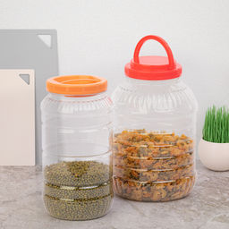 Цена за 2 шт. Ёмкость с ручкой 3л. ПЭТ М957