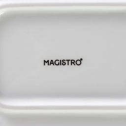 Мармит из жаропрочной керамики двойной Magistro «Бланш», 1.1 л, 26.5×16×6.5 см, белая