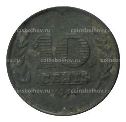 10 центов 1942 года Нидерланды