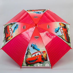 Зонт детский, 80 см,Тачки