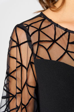 Платье EVA GRANT 7279С-Р черный