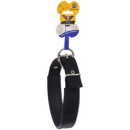 Цена за 3 шт. Ошейник для собак однотонный "ЗООЛЕНД БРО", цвет черный, 3*59см (бирка)