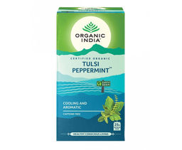 Organic India Tulsi Peppermint /Органик Индия Тулси Мята перечная Тулси, 25 Чайные пакетики