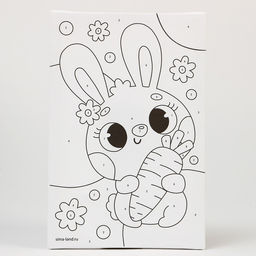 Картина по номерам Любопытный зайчик, 20 30 см - Школа талантов фото 3