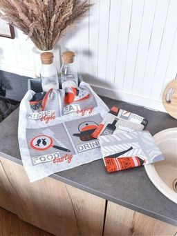 Полотенце 50*60 см. Время есть рогожка хлопок 100% - Лен поволжья фото 3