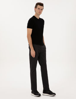 Antrasit Regular Fit Kanvas Pantolon - Pierre cardin фото 3
