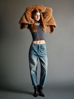 Balloon Fit Kad?n Jean Pantolon