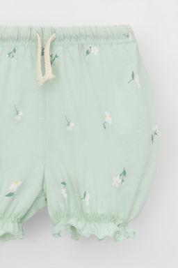 Crockid _ КР 400683/пастельно-зеленый,милые цветочки к543 шорты д/дев яс  фото 6
