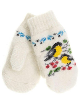 Варежки детские круговые Синички 0515-1