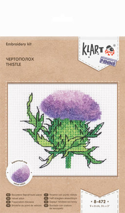 Klart набор для вышивания 8-472 Чертополох 9 х 8 см