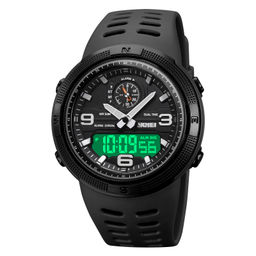 Часы наручные Skmei мужские электронные спортивные 1655black-white