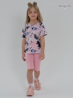 Костюм Актив ленивые котики-розовый - Sovalina фото 12