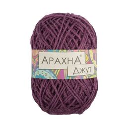 Пряжа ARACHNA Jute 100% джут 5 шт. х 100 г  10 г 90 м  5 м