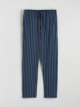 Standart Kal?p ?izgili Erkek Pijama Alt?