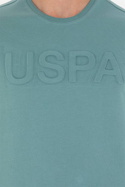 Мужской мятный базовый свитшот Неожиданная скидка в корзине - U.s. polo assn фото 7