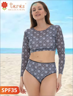 003-1 FS Купальник раздельный пропускающий загар (44-52) - Teres фото 11