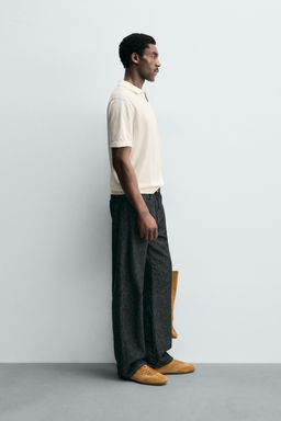 POLO PUNTO REGULAR FIT / Crudo - Zara фото 4