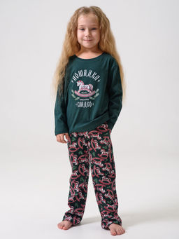 Пижама 100% хлопок женская Лошадка - Оптима фото 16