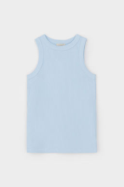 VERY NEAT _ ЕВТ 3239/пыльный голубой майка жен  фото 2