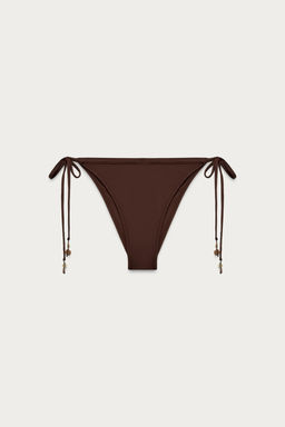 BANDEAU SWIMSUIT WITH METAL DETAIL - Zara фото 11