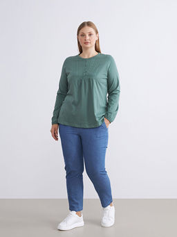 Beli Lastikli Carrot Fit Kad?n Jean Pantolon