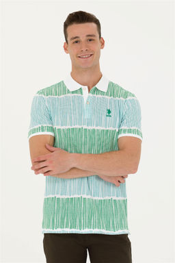 U. S. Polo Assn Мужская зеленая футболка - U.s. polo assn фото 3