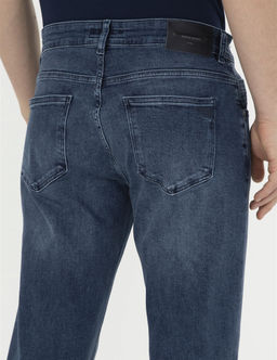 Lacivert Straight Fit Jean Pantolon - Pierre cardin фото 7