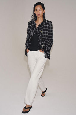 JEANS ZW COLLECTION RECTOS TIRO MEDIO / Crudo