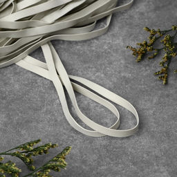 Резинка латексная гладкая, 5 мм, 50 м, белая