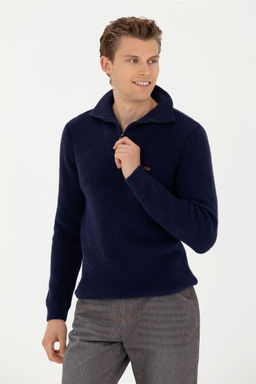 Мужской темно-синий свитер - U.s. polo assn фото 8