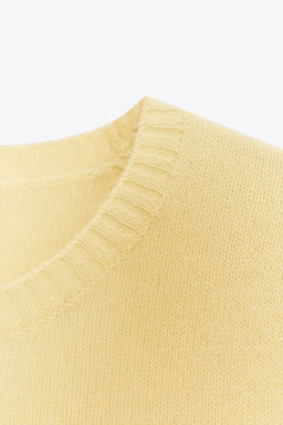 BASIC 100% WOOL SWEATER - Zara фото 8