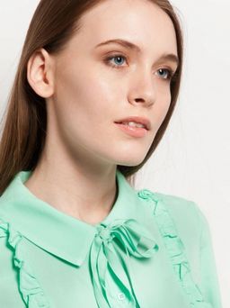 Базовая блузка из вискозы - Incity фото 2