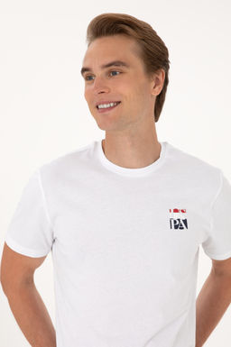 Erkek Beyaz Ti__rt - U.s. polo assn фото 2