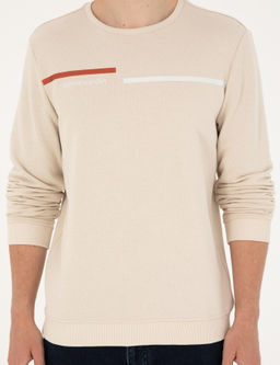 Camel Regular Fit Sweatshirt - Pierre cardin фото 6