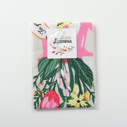 Полотенце кух. Доляна Красота во всем 28х46 см, рогожка, 100% хл, 160г/м2  фото 7