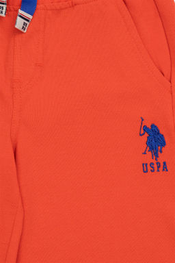 Детские красные вязаные шорты - U.s. polo assn фото 3
