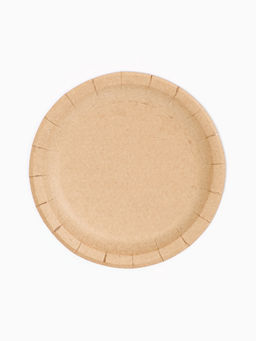 Посуда бумажная одноразовая «Крафт», 20 персон