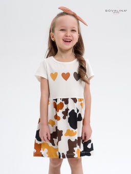 Платье Лето тофу-муму сердечки LE - Sovalina фото 11