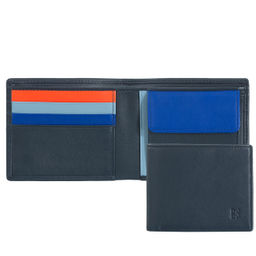 Итальянский мужской кожаный кошелек DuDu серии Azzorre | морской